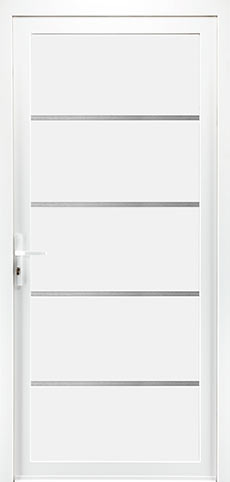 RANURADA BLANCA : PVC